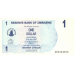 P37 Zimbabwe - 1 Dollar Year 2006/2007 (Bearer Cheque)